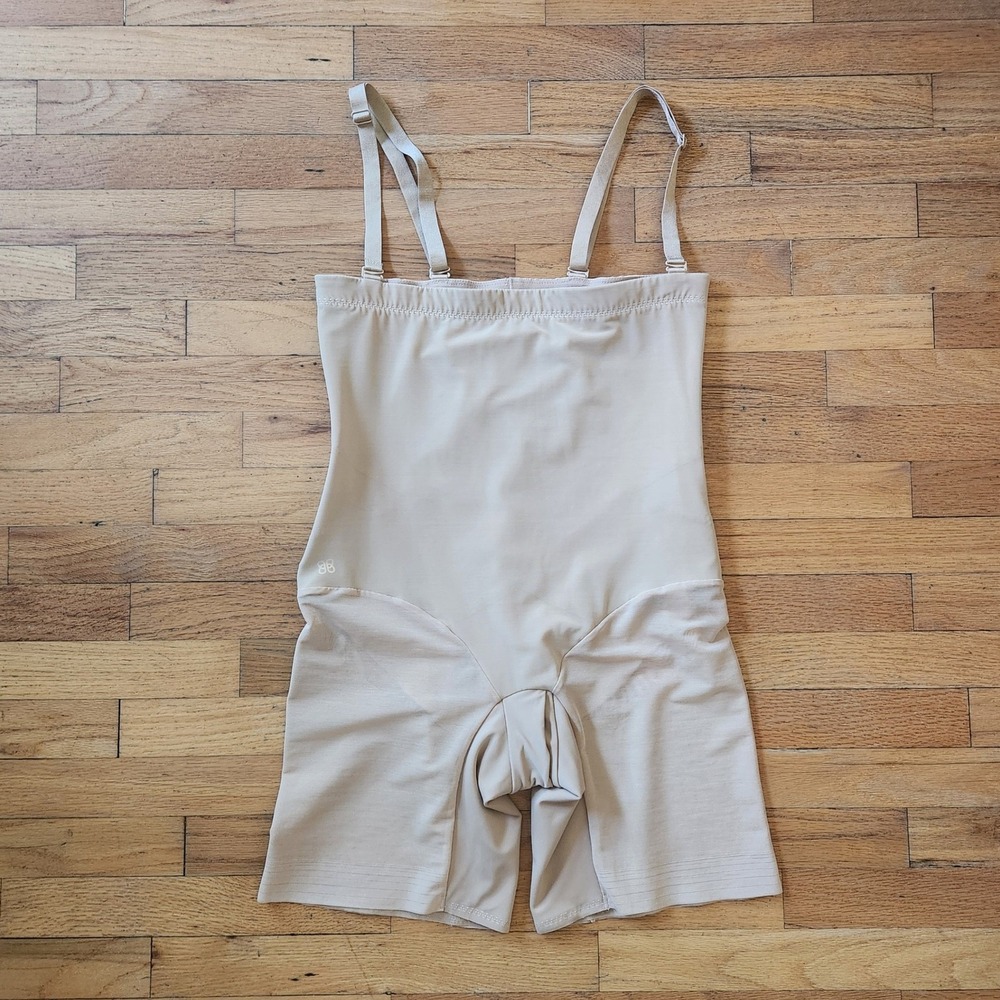 Honeylove Super Power Shorts High Waisted Shapewear XL Beige Compression Utility